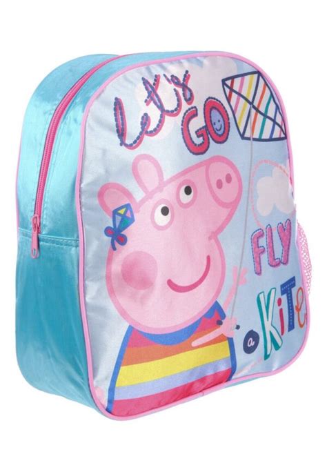 Girls Pink Peppa Pig Junior Backpack Rucksack School Bag