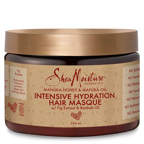 Shea Moisture Shea Moisture Manuka Honey And Mafura Oil Intensive Hydration Hair Masque 354ml