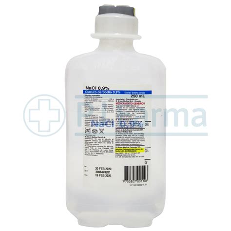 Suero Fisiol Gico Marca Braun De Ml X Unidades Soluci N