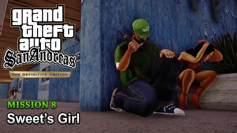 Gta San Andreas Definitive Edition Mission 8 Sweets Girl No Commentary Youtube