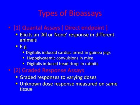 Bioassay