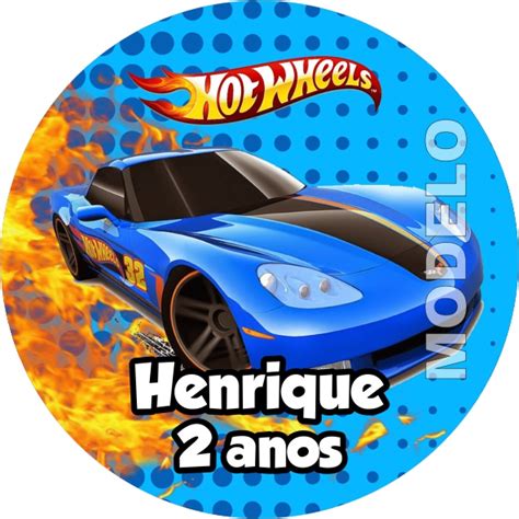 Adesivos Latinha Hot Wheels vários modelos diferente Etiqueta Rótulo Personalizado
