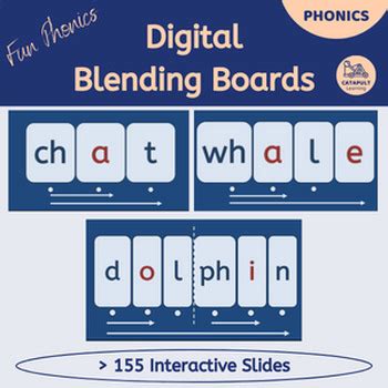 Phonics Digital Blending Boards Consonant Digraphs H Brothers By