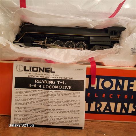 Lionel 18006 O Scale Reading 4 8 4 Northern Steam Locomotive