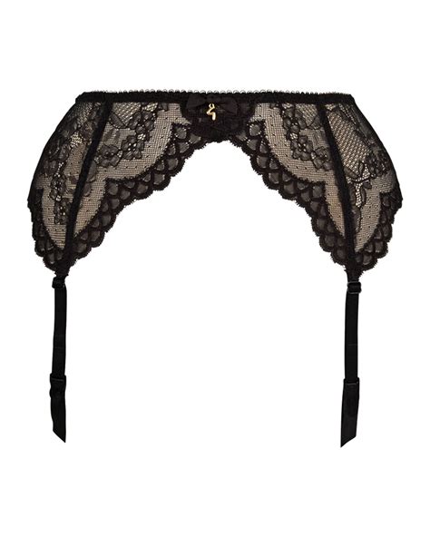 Suspender Belt Superboost Lace Lingerie Black Gossard