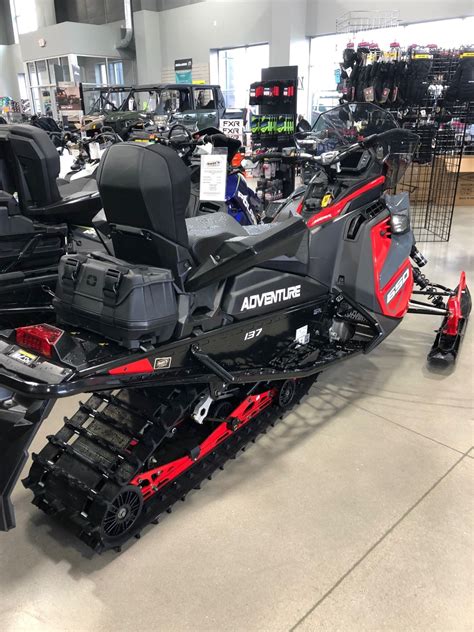 New 2024 Polaris 650 Indy Adventure 137 Es Snowmobiles In Suamico Wi