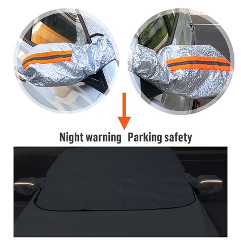 Magnetic Car Windscreen Cover Winter Ice Frost Shield Snow Protector