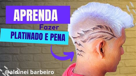 COMO FAZER PLATINADO E DESENHO DA PENA PIGMENTADO YouTube