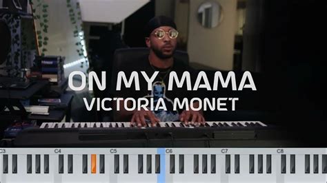 Victoria Monet On My Mama Piano Cover Youtube