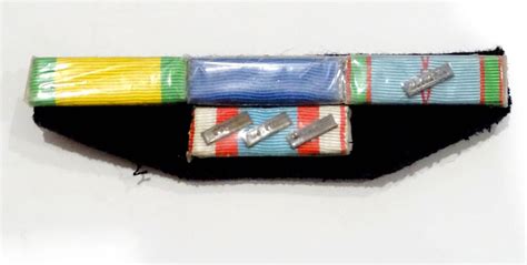 Rappel de 4 médailles Médaille militaire Mérite Commémo Libération