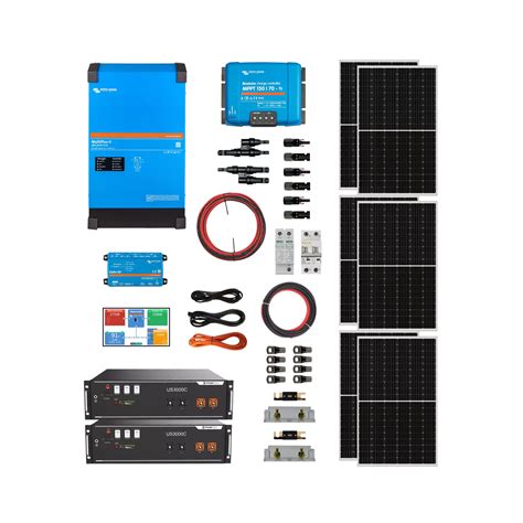 Kit Solar Kva Kwh X D A Con Bater A De Litio Ecosolares