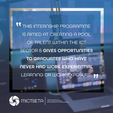 Mict Seta On Twitter The Programme Is Aimed At Creating A Pool Of Talent Within The Ict Sector