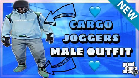 Gta Online New Blue Cargo Joggers Male Modded Outfit After Patch