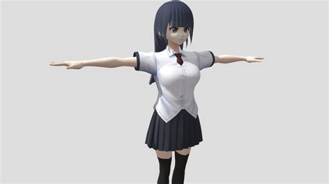 【anime Character Alex94i60】uniform Pack Buy Royalty Free 3d Model By 3d動漫風角色屋 3d Anime