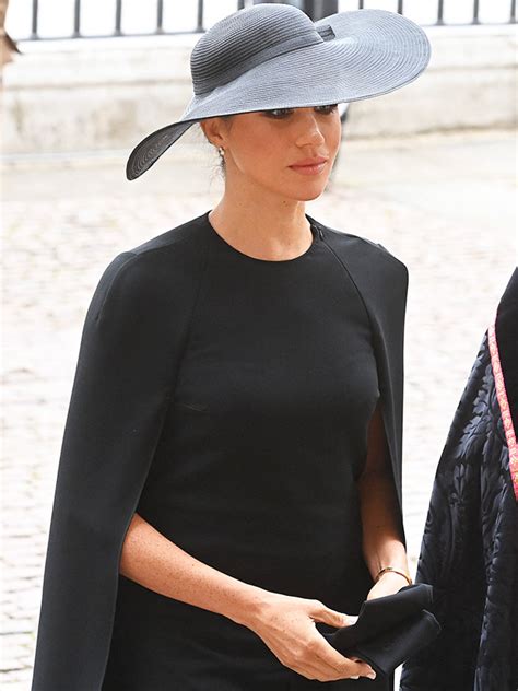 Meghan Markle Wears Tribute To Queen Elizabeth Ii At Funeral Photos