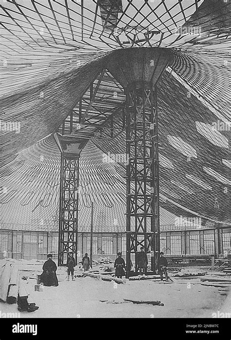 Tensile Steel Lattice Shell Of Oval Pavilion By Vladimir Shukhov 1895