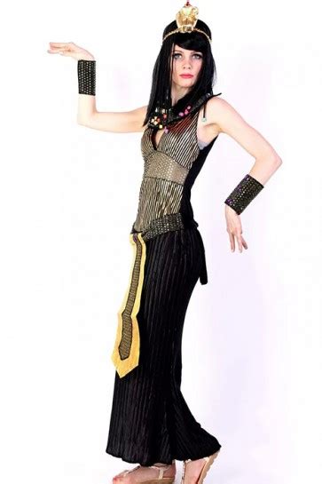 Egyptian Queen Nile Nefertiti Sexy Womens Halloween Cosplay Costume