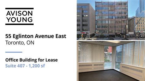 For Lease 55 Eglinton Avenue East Toronto ON Suite 407 1 200 Sf