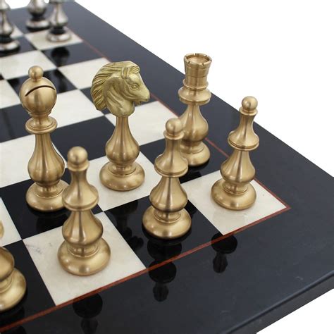 Contemporary Oriental Style Chess Set Italfama Artemest