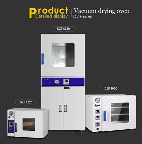 Industrial DZF Powder Vacuum Drying Oven Lab Vacuum Drying Equipment 500MM