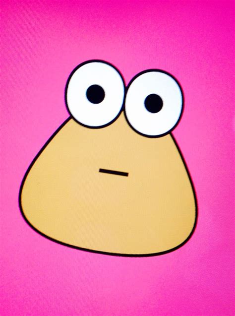 This Is A Character Called Pou In The Game Pou I Thought It So Cute I