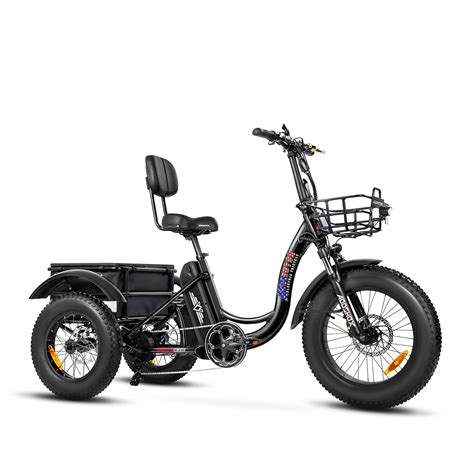 Fat Tire Adult Senior Electric Trike Tricycle Scooter