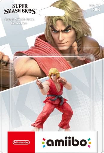 Ken Amiibo Super Smash Bros Collection Nintendo