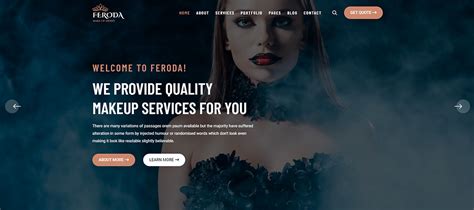 Best Makeup Artists Website Templates Of