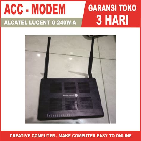 Modem Alcatel Lucent G W A Lazada Indonesia