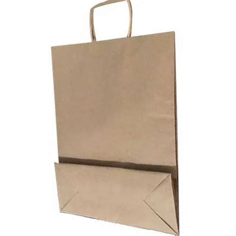 Brown Kraft Paper Grocery Bag Packaging Type Packet Capacity Kg At