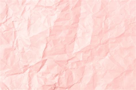 Premium Photo Pink Crumpled Paper Background Texture Full Frame