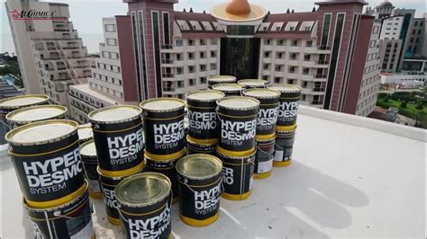 Complete Solutions For The Hotel Industry Certified Hyperdesmo® Roof Waterproofing System