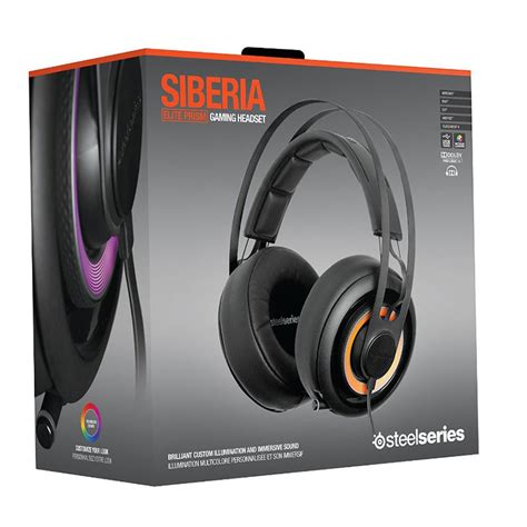 Steelseries Siberia Elite Prism Black