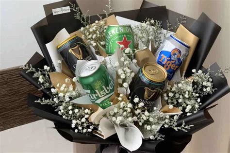 Beer Bottle Flower Bouquet Best Flower Site