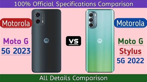 Motorola Moto G 5g 2023 Vs Motorola Moto G Stylus 5g 2022 Youtube