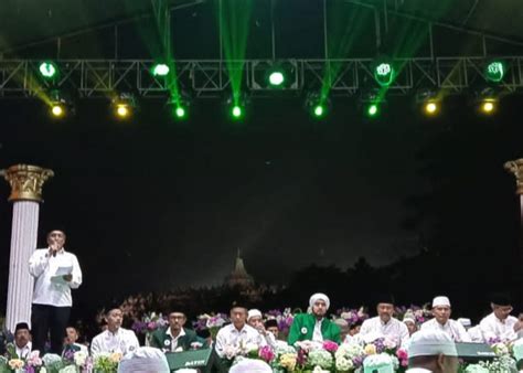 1 Abad NU Ribuan Warga NU Bersholawat Bersama Habib Syech Di Candi