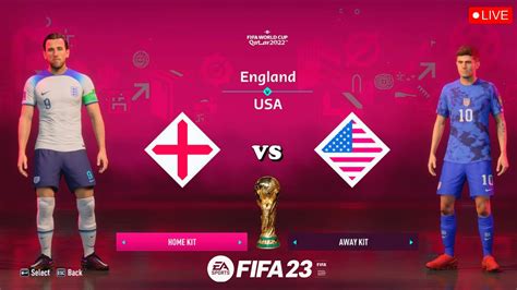 Fifa England Vs Usa World Cup Final Match Live Youtube