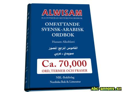 Svensk Arabisk Ordbok P Ord B Cker Litteratur Abc Annons Se