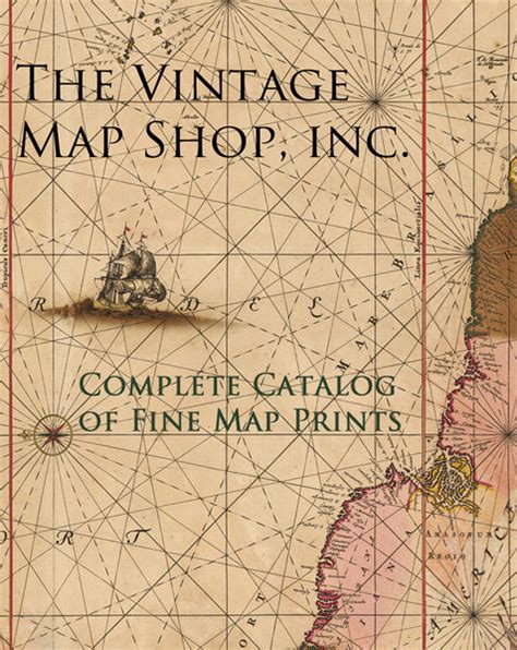 Catalog The Vintage Map Shop
