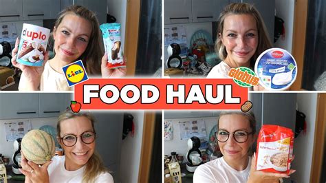 105 FOOD HAUL LIDL GLOBUS Inkl Essensplan Wocheneinkauf