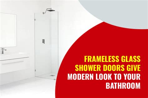 Install A Frameless Glass Shower Door In Your Modern Toronto Bathroom