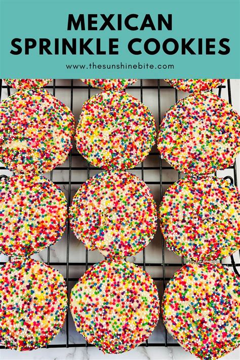 Mexican Sprinkle Cookies Fiesta In Your Mouth