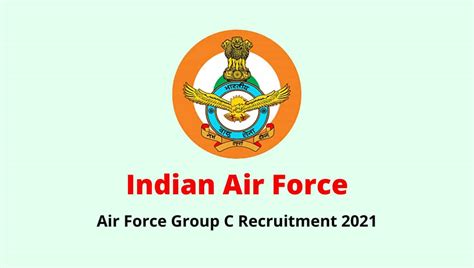 Air Force Group C Recruitment 2021