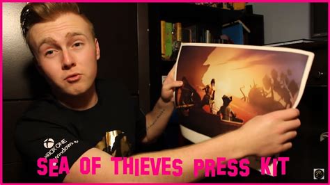 Sea Of Thieves Press Kit Unboxing Youtube