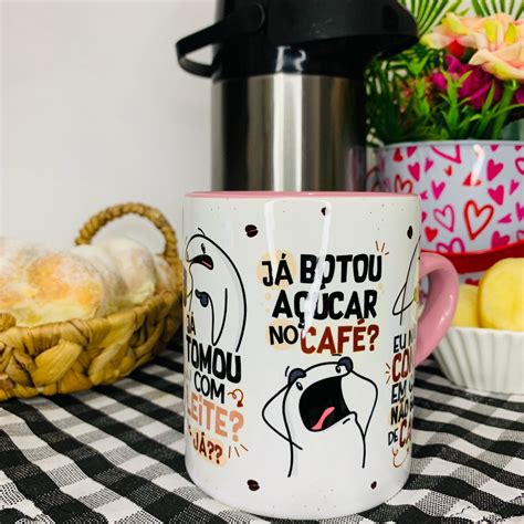 Caneca Meme Cê Não Gosta de Café Elo7 Produtos Especiais