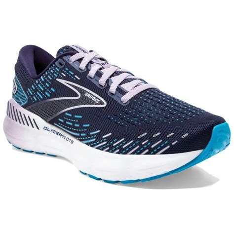 Brooks Chaussures De Course Pied Glycerin Gts Femme Bleu Priv