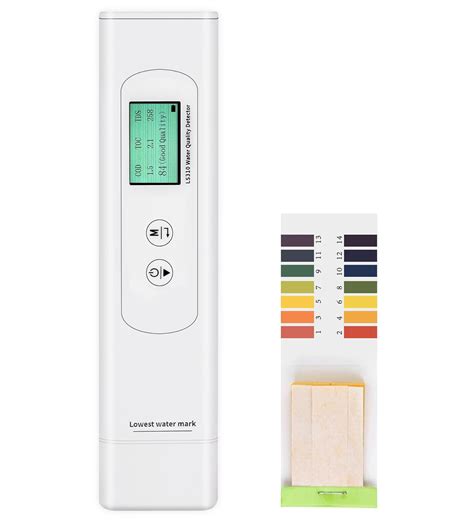 Tds Meter 6 In 1 Drinking Water Tester Cod Toc Tds Uv275 Ec Temp