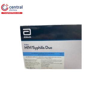 Bioline HIV Syphilis Duo Xét nghiệm đồng thời HIV và Bệnh Giang Mai