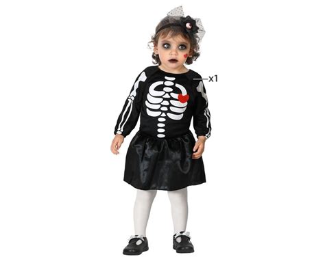 Disfraz para bebé esqueleto infantil 8422259719823 Atosa halloween