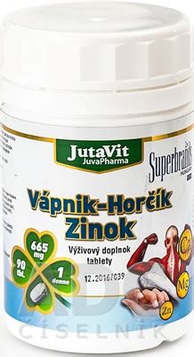 JutaVit Vápnik Horčík Zinok ADC sk